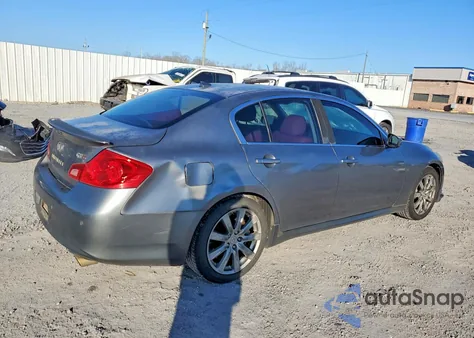 2010 Infiniti G37 Base z USA, uszkodzony, nr VIN JN1CV6AP7AM404228